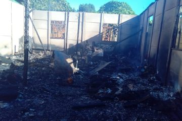 Duas pessoas sofrem queimaduras graves em incêndio que atinge duas residências no Paraná: ‘Pediam socorro desesperadamente’.