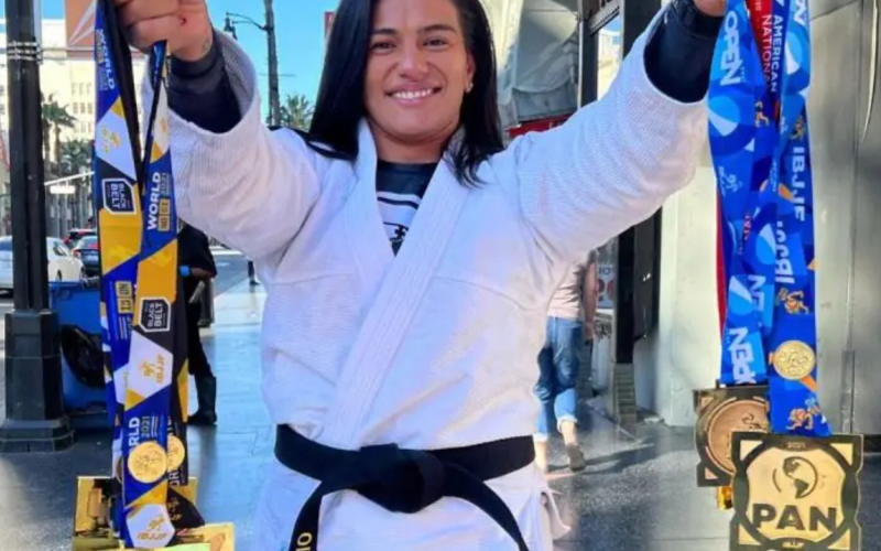 Com patrocínio da Neoconsig, Mayara Custódio disputa o Mundial de Jiu-Jitsu nos EUA e se torna exemplo de superação no esporte