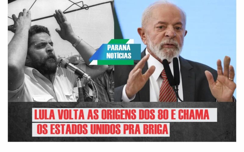 Lula resgata do passado o discurso de polarização “nós contra eles”