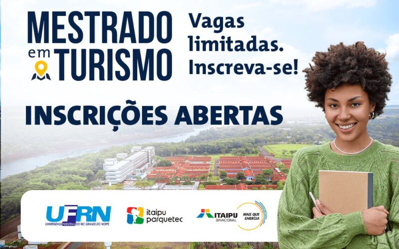 Novas oportunidades de formação profissional são abertas em Mestrado em Turismo na região de Itaipu