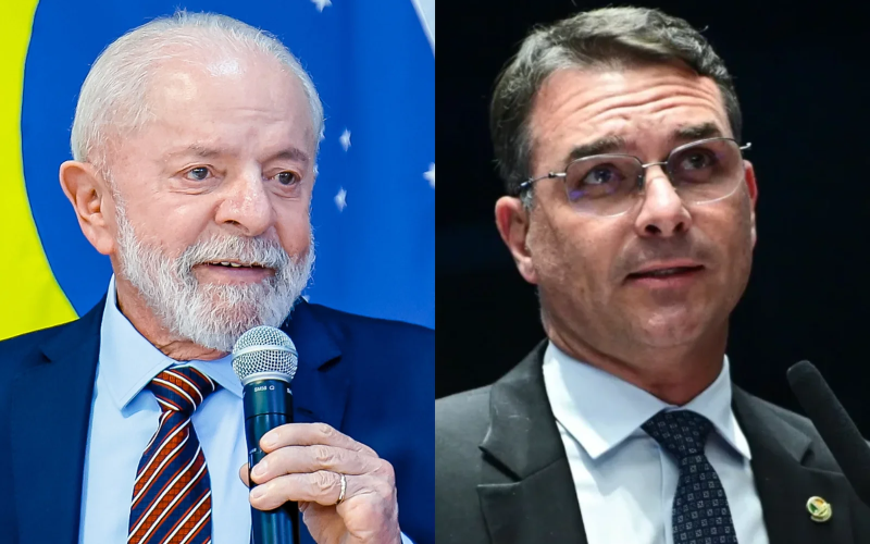Flávio Bolsonaro lidera contra Lula em cenário de 2º turno, aponta Paraná Pesquisas
