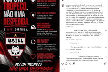 Um novo capítulo se inicia’, afirma Batel