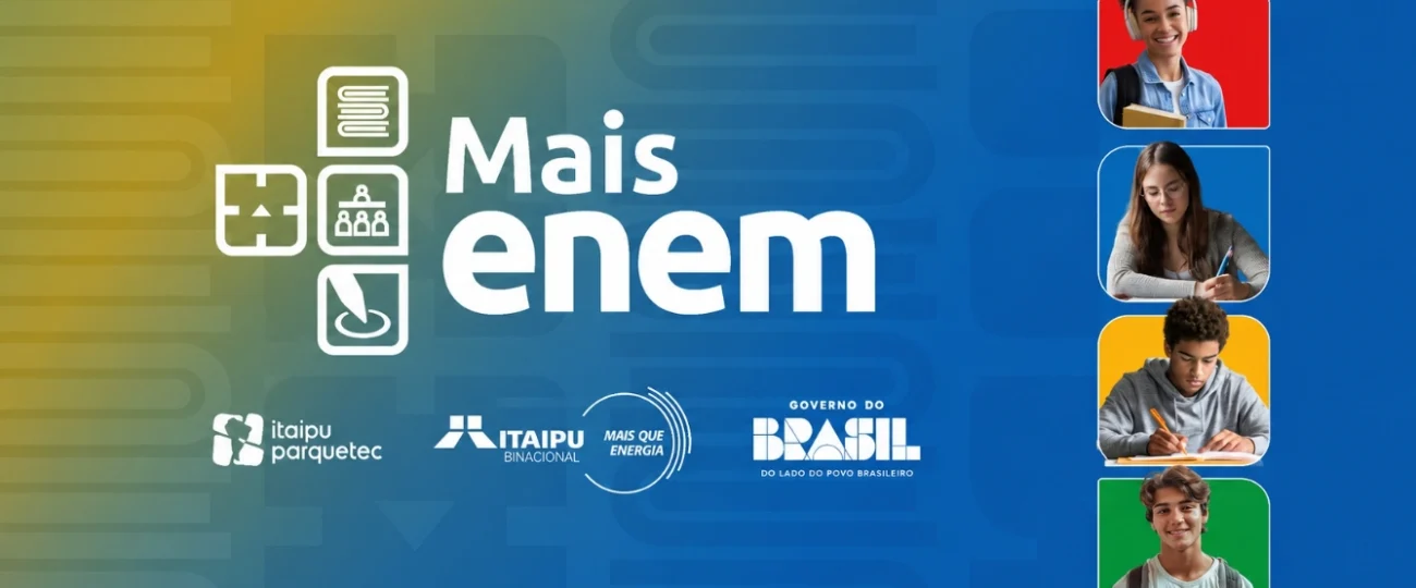 Inscrições para o +Enem com oportunidades gratuitas para alunos da rede pública vão até 16 deste mês