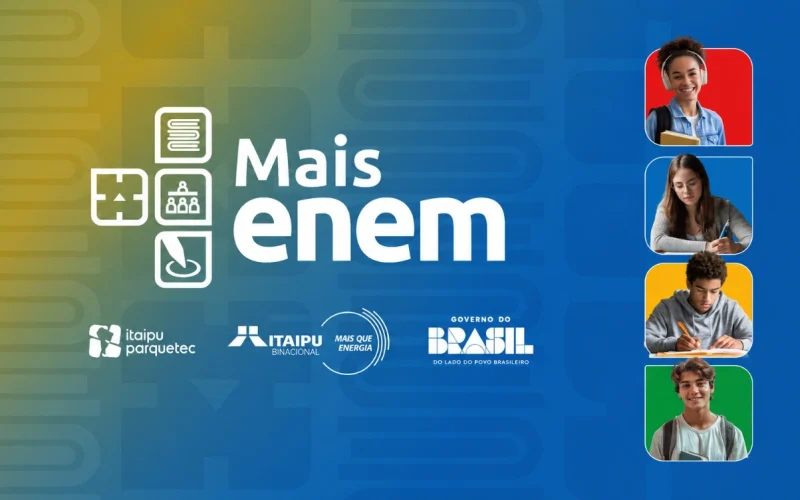 Inscrições para o +Enem com oportunidades gratuitas para alunos da rede pública vão até 16 deste mês